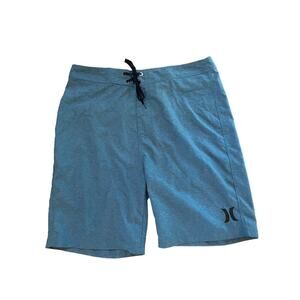 Men's Hurley Blue Swimsuit/board shorts. Size 30. Swim Surf Outdoors beach